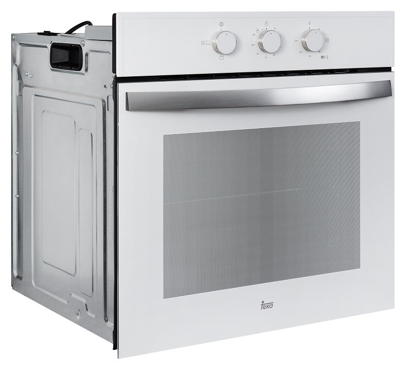 Horno Empotrado Eléctrico HBB 510 Blanco Te Amuebla Store