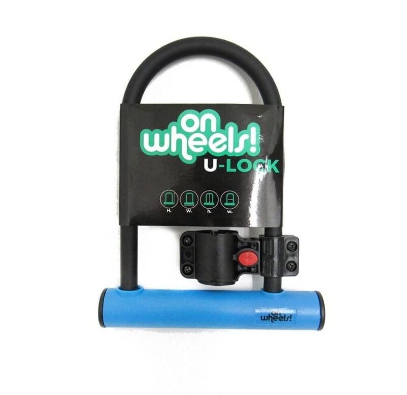Candado U-Lock Onwheels Corto Azul