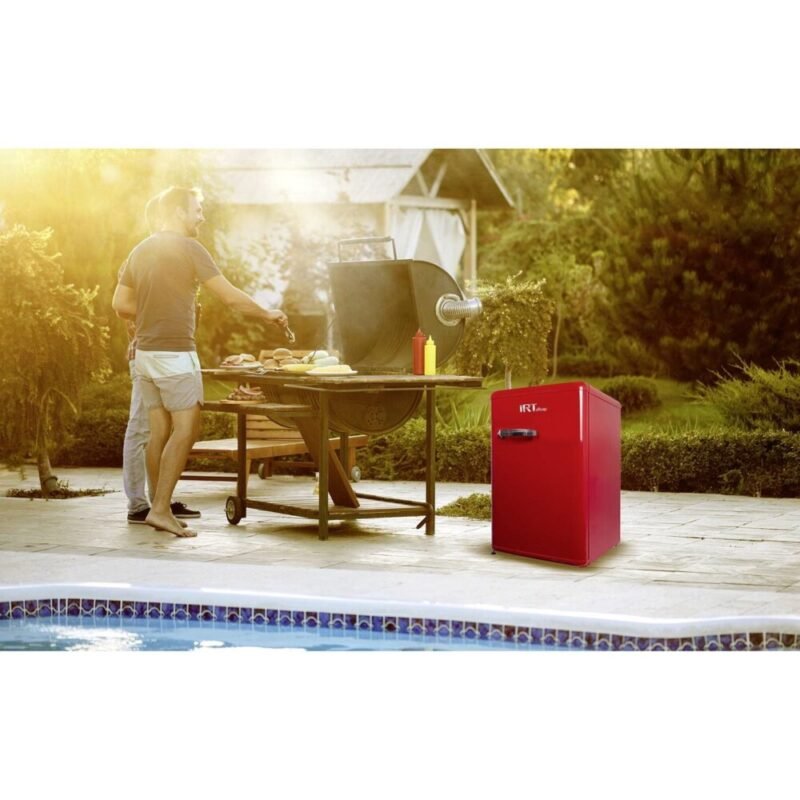 Frigobar Retro IRT 136 Lts Retro (Rojo) 1 (2)