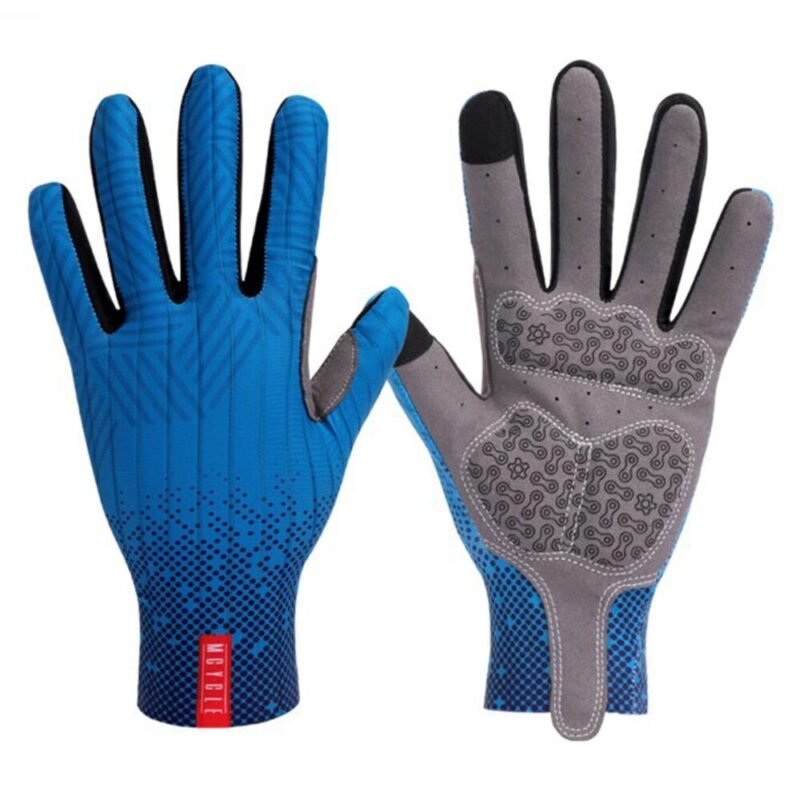 Guante Largo Mcycle Ms003 Azul