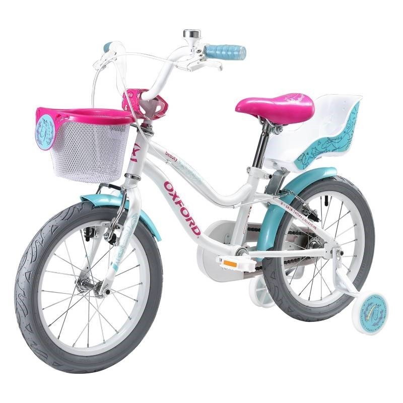Bicicleta Beauty 1V Blanco Fucsia Aro16 2