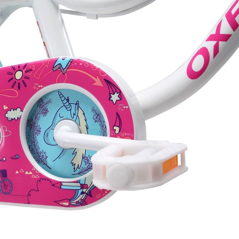 Bicicleta Beauty 1V Blanco Fucsia Aro16 4