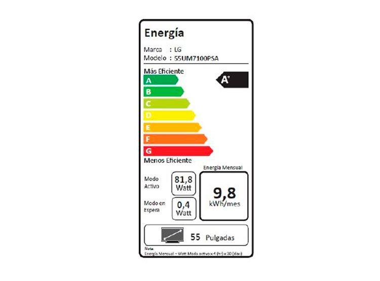 LED LG 55UM7100 UHD SMART TV 7