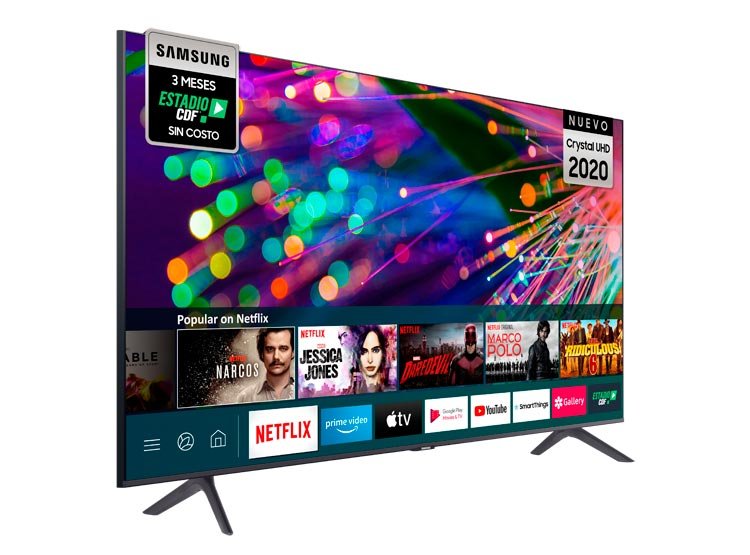 LED SAMSUNG 55 TU8200 CRYSTAL UHD 4K SMART TV 2020 2