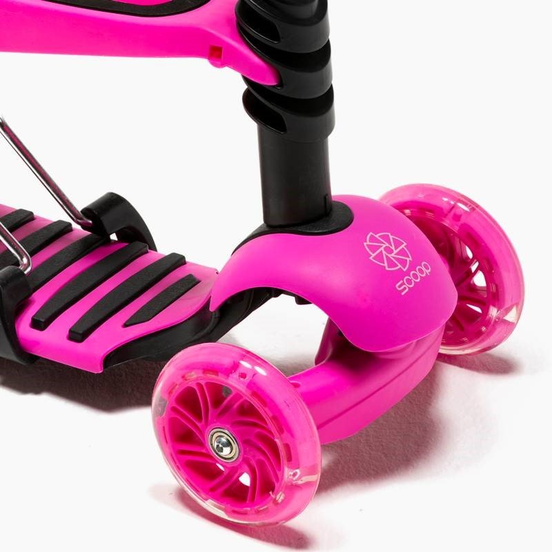 Scooter 2 en 1 Fluor Pink 3