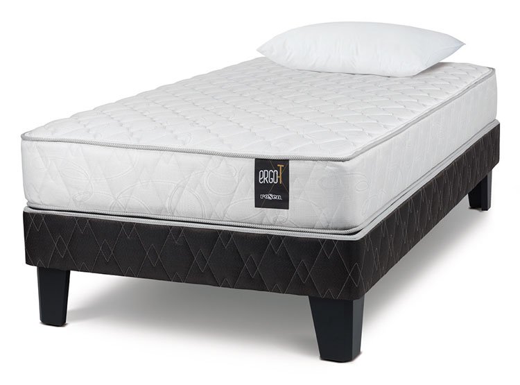 Cama Europea Rosen Ergo T 1 Plaza + Almohada