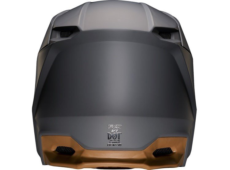 CASCO MOTO V1 MATTE GRIS FOX. 2