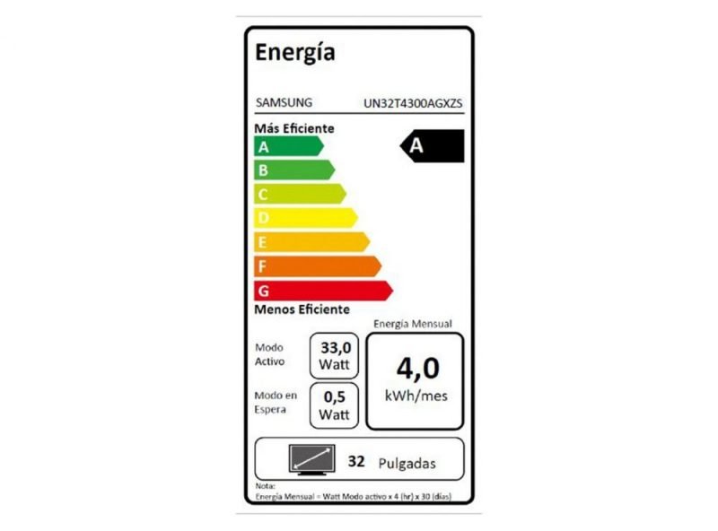LED Samsung 32'' T4300 HD Smart TV 2020 4