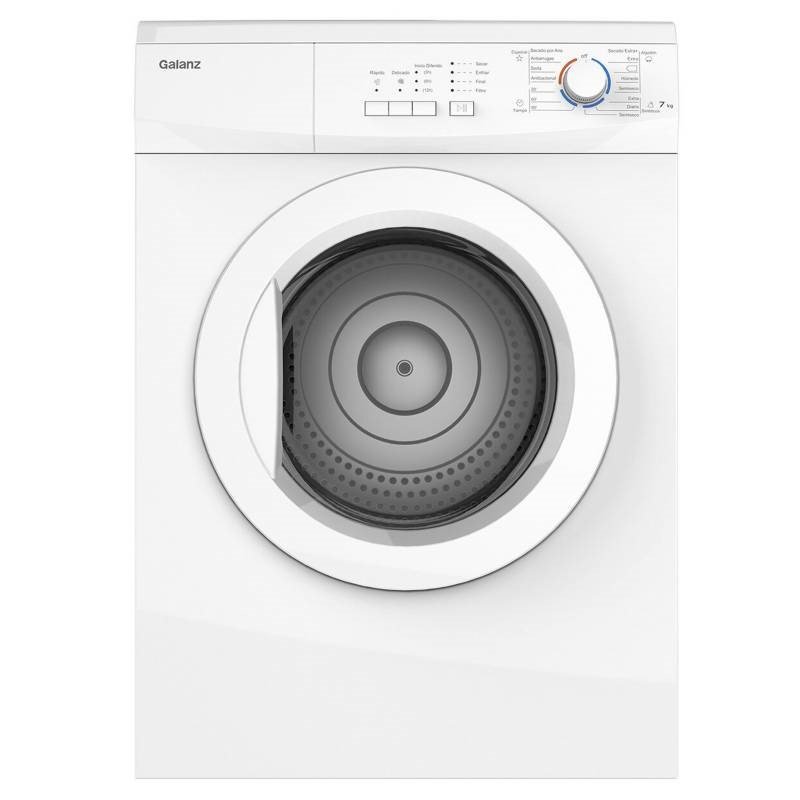 Secadora Eléctrica Galanz 7kg. GLADQ507W 2
