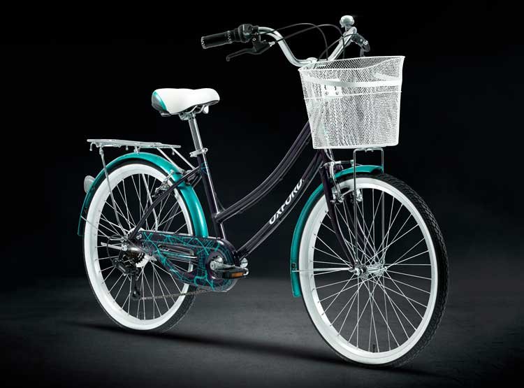 Bicicleta Oxford Cyclotour Aro 24 Morado Verde (2)