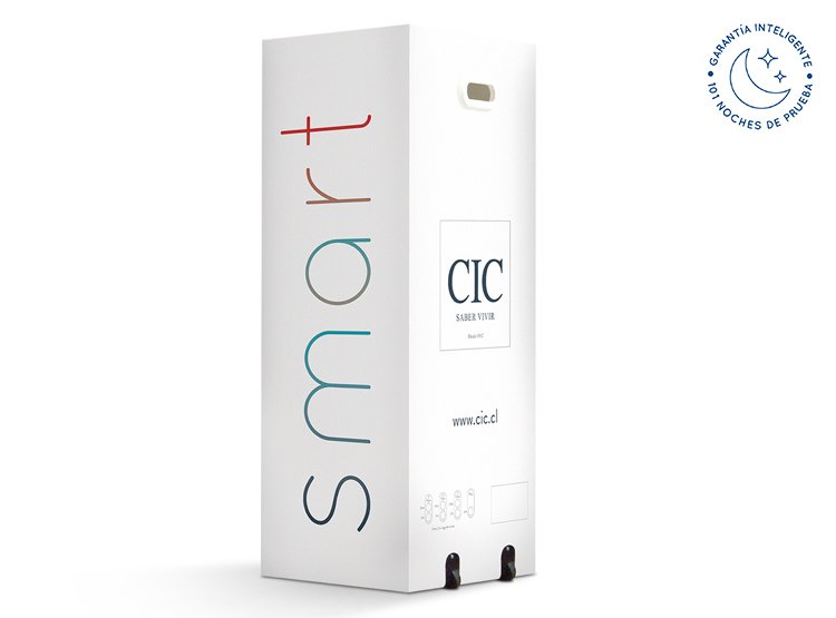 Colchón Smart 2 plazas 150x190cm CIC 4