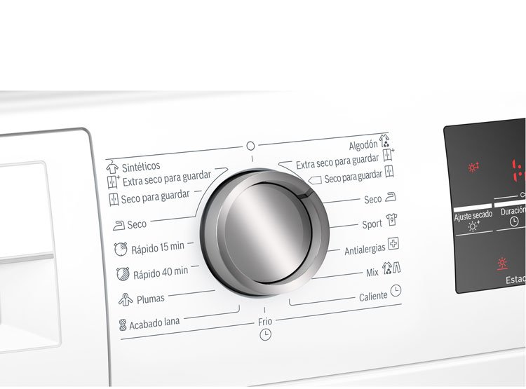 SECADORA CONDENSACION BOSCH WTG86260CL 2