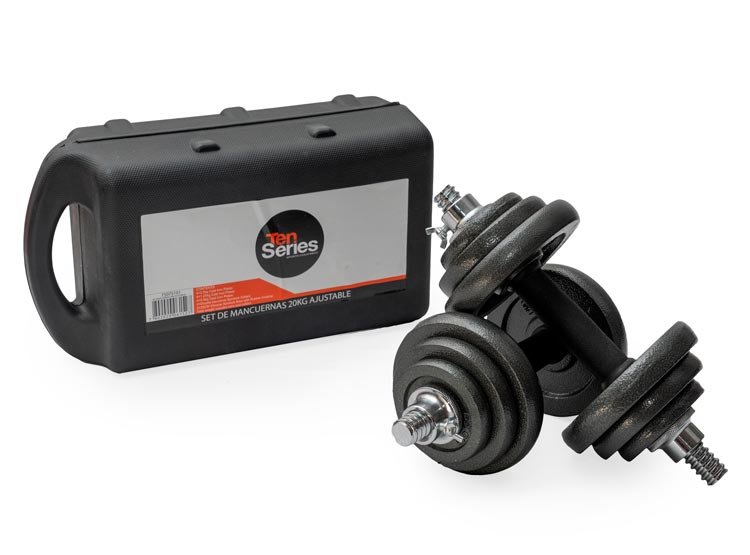 Set Mancuernas 20 Kg Ajustable (2)