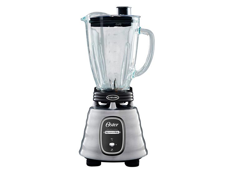 Licuadora Clásica Oster Acero Inoxidable Con Motor Reversible BLSTBESTE