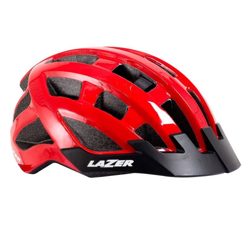 casco lazer rojo talla M- L