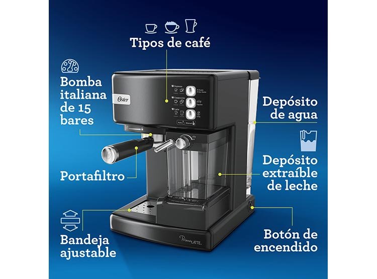 CAFETERA OSTER PRIMALATTE NEGRA BVSTEM6603B-052 (9)