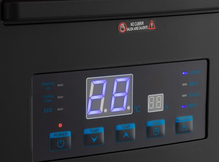 Estufa Infrarroja Thor Green 1500 Wifi 4