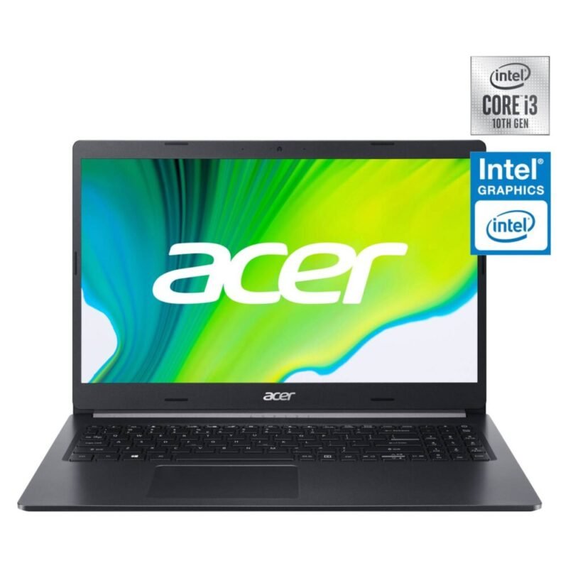 Notebook Aspire 5 Intel Core i3-1005G1 12GB RAM 512GB SSD 15.6