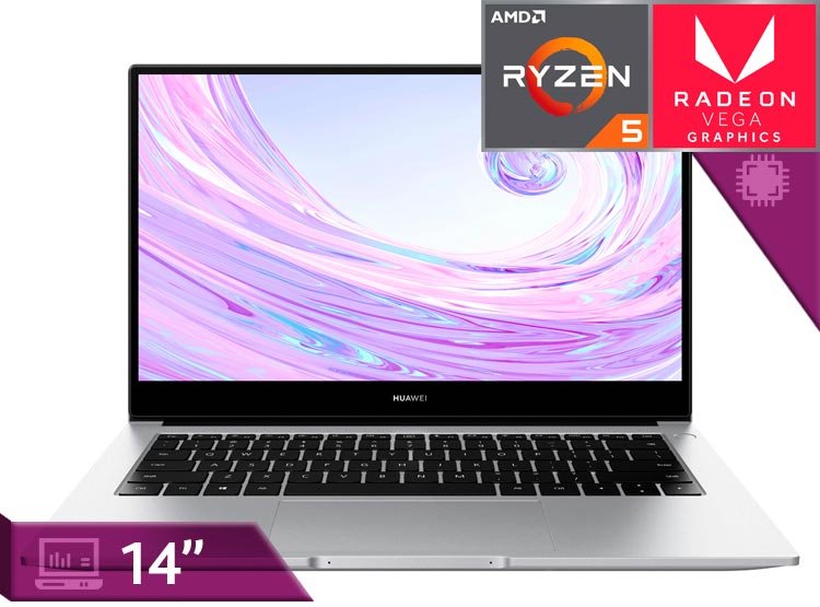 Notebook D14 AMD Ryzen 5 8GB RAM 256GB SSD 14