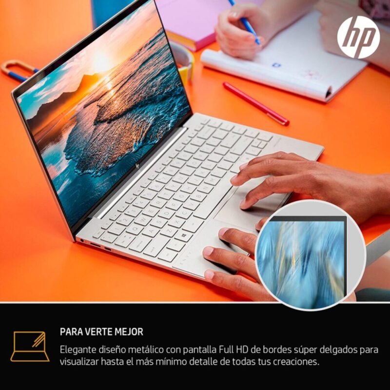 Notebook HP ENVY 13-BA1123LA Intel Core i5 8GB RAM + 16GB Intel Optane 256GB SSD 13.3 4