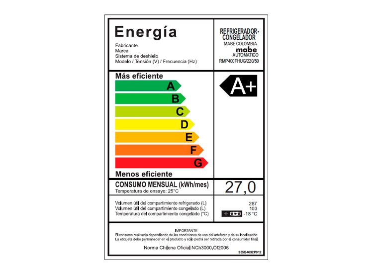 REFRIGERADOR MABE RMP400FHUG 6