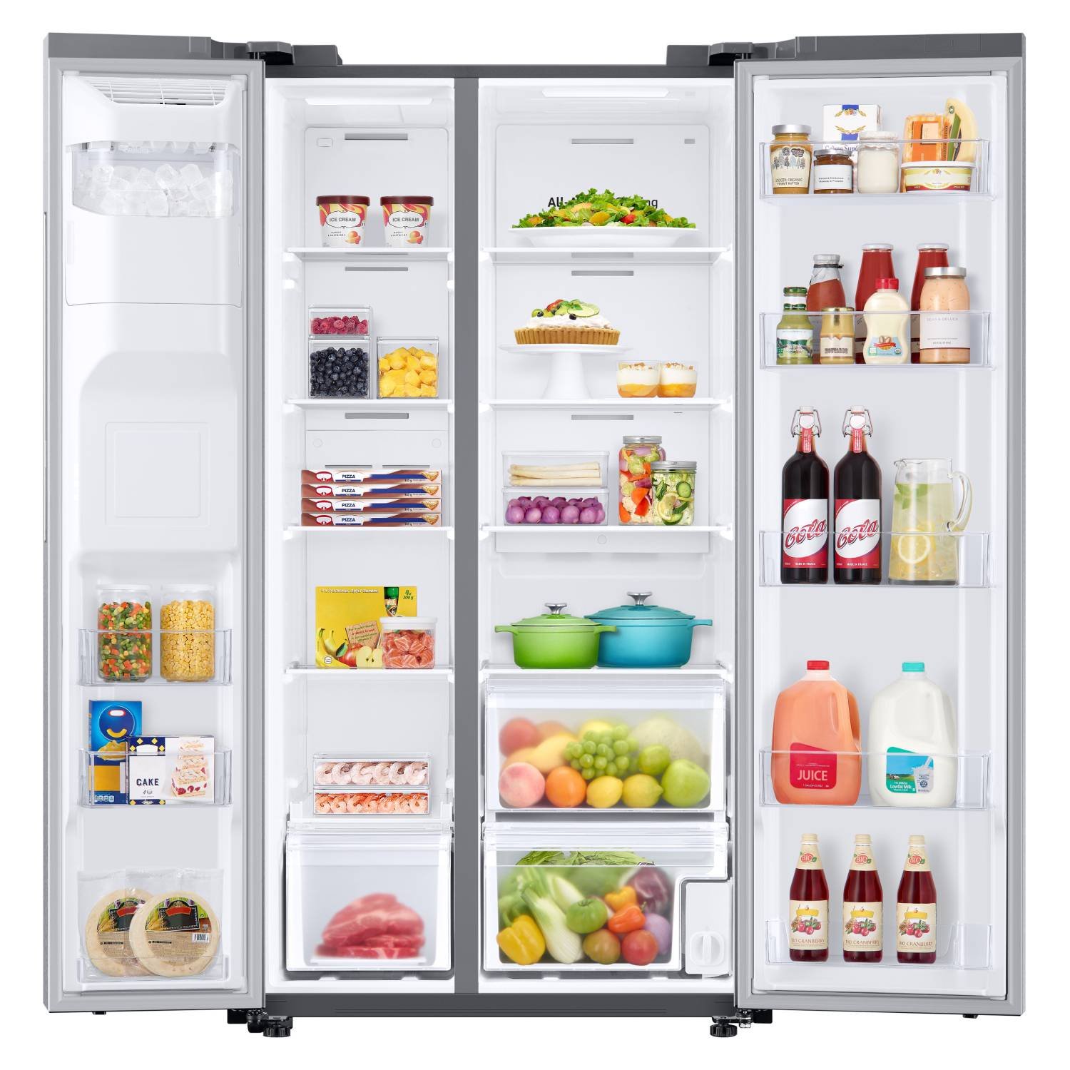 Refrigerador Samsung Side By Side 602 lt RS60T5200S9 12