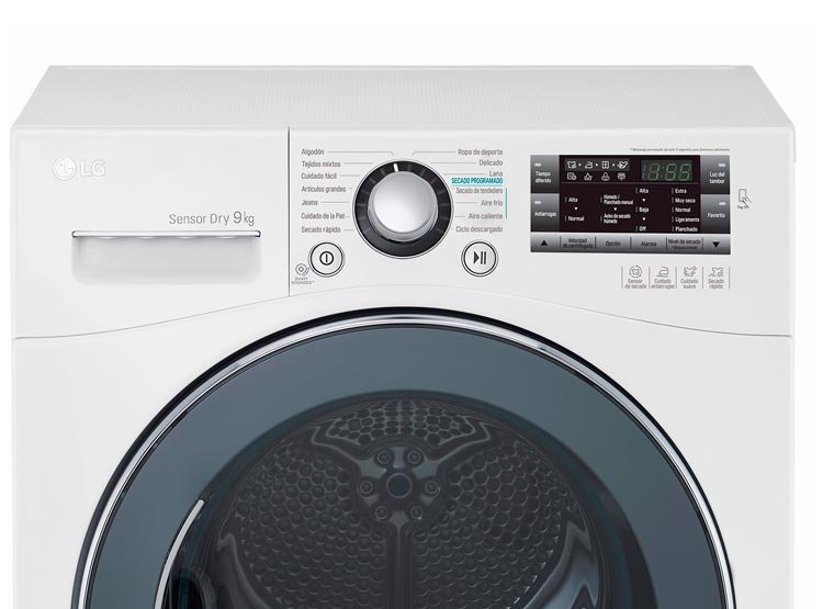 SECADORA LG SMART DIAGNOSIS DF9WPN CARGA FRONTAL 9 KG 5