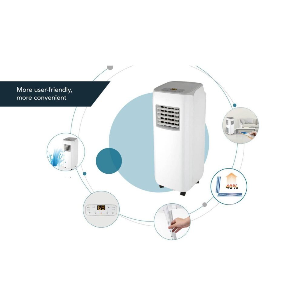 Aire Acondicionado Portátil GREE 12000BTU MÁX15-22m (4)