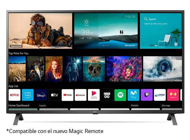 Led LG 43 4K UHD Smart TV 43UP7500 (2)