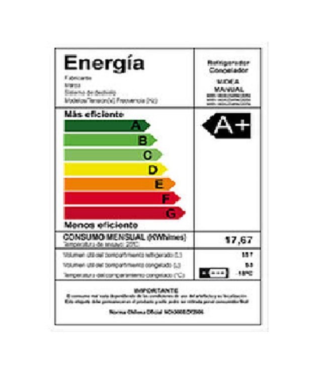 Refrigerador Frío Directo Midea MRFI 1800R234RN 5