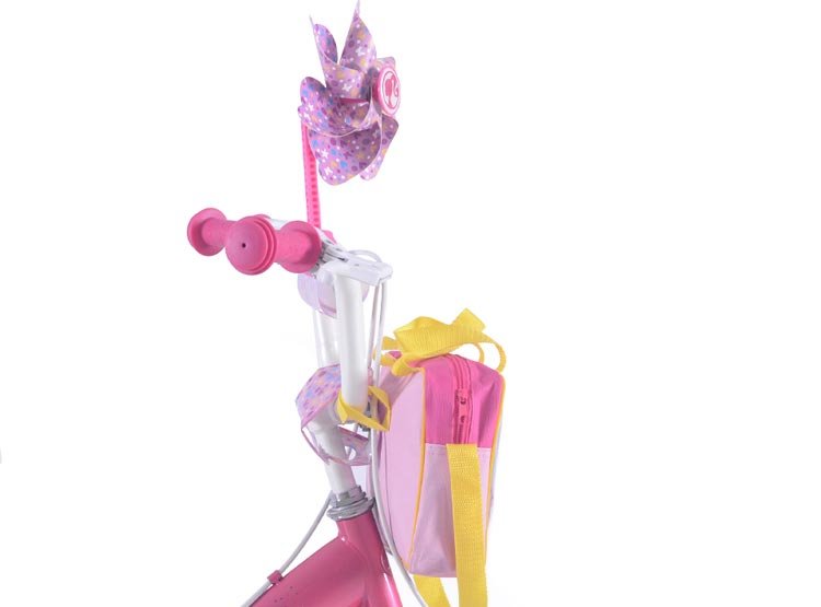 BICICLETA BARBIE ARO 16 FUCSIA 2
