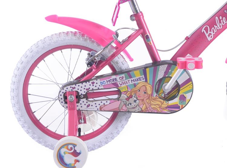 BICICLETA BARBIE ARO 16 FUCSIA 4