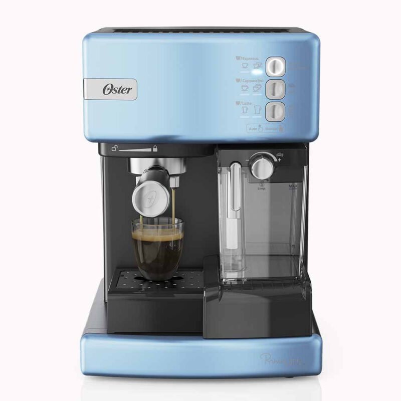 Cafetera Oster Prima Latte Celeste BVSTEM6603CC (1)