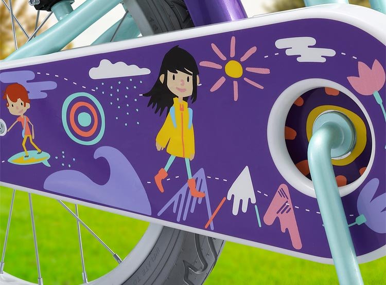 BICICLETA OXFORD BEAUTY ARO 16 VERDE 2