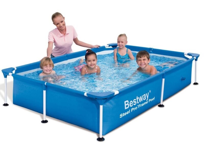 Piscina Bestway 1270 Litros Con Filtro 228 X 159 X 42 Cm