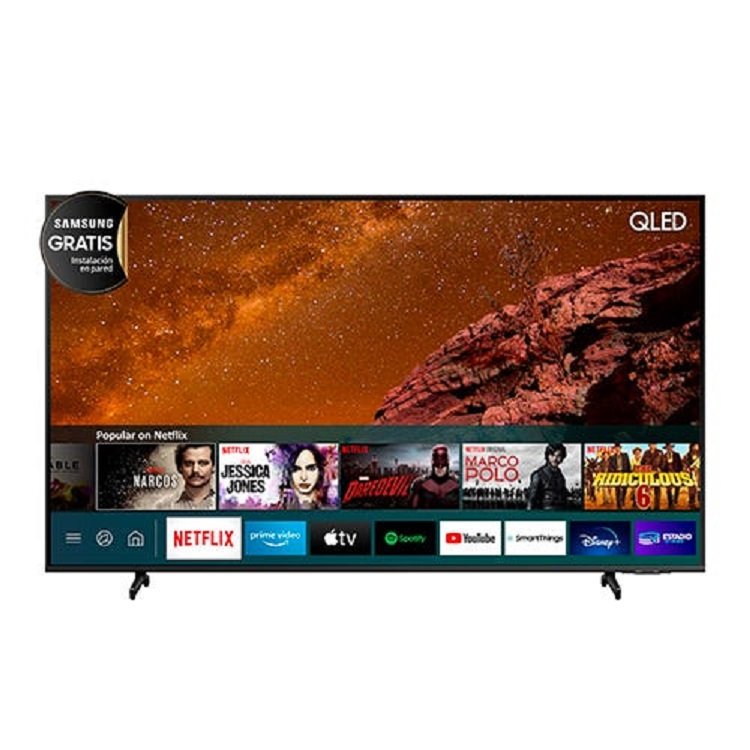 QLED Samsung 50 Q60A 4K UHD Smart TV 2021
