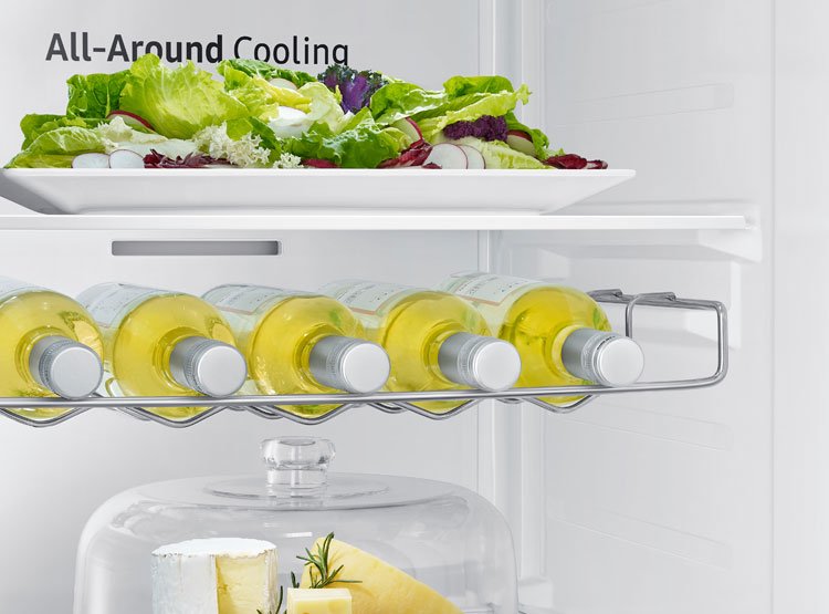 REFRIGERADOR SAMSUNG SIDE BY SIDE SPACE MAX 647 LTS RS62R5011M9 6