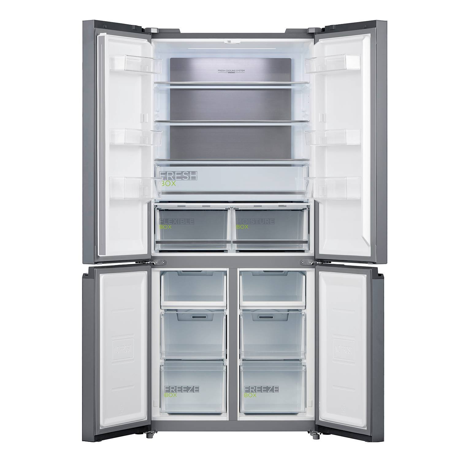 Refrigerador Midea Side by Side 4 puertas MRTT-4790S312FW 6