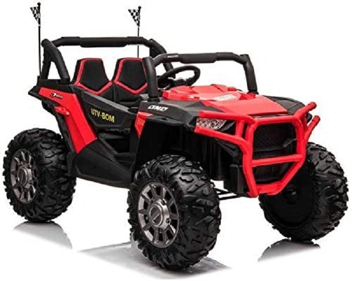 Buggy A Bateria 12V Rojo 2