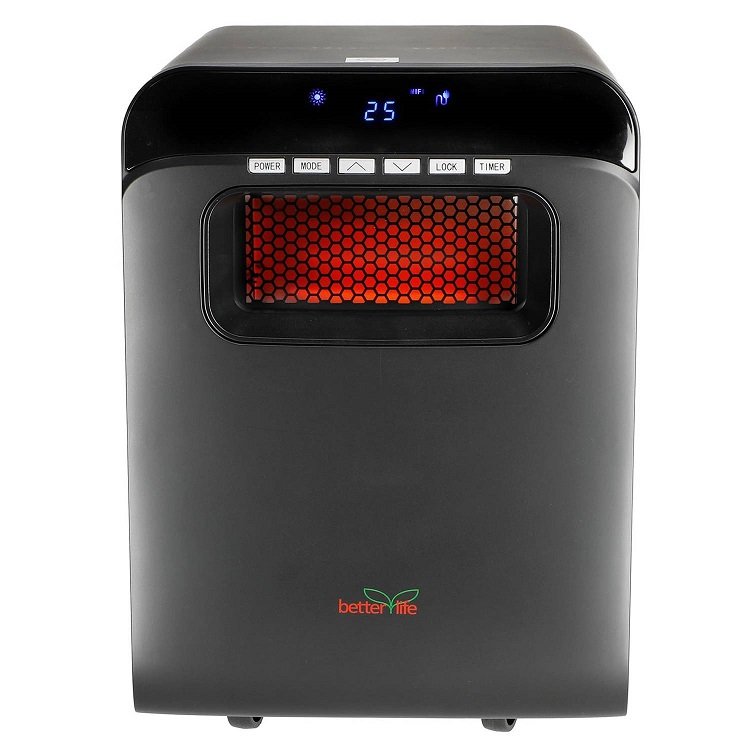 Estufa Eléctrica Infrarroja Con Wifi Bl1500W 2