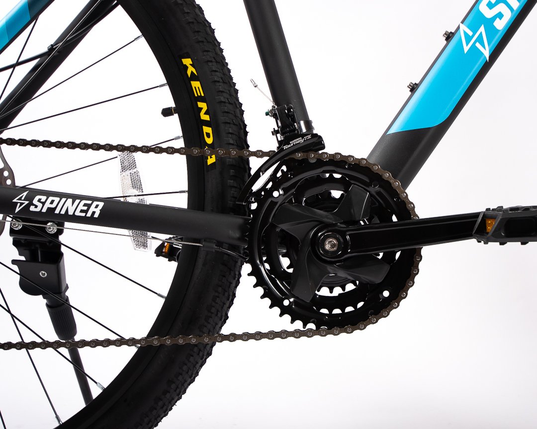 Bicicleta MTB Aro 29 Spiner Denver Azul Blanco Azul (4)