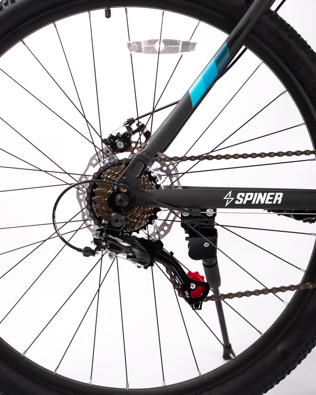 Bicicleta MTB Aro 29 Spiner Denver Azul Blanco Azul (6)