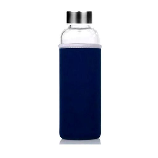 Botella De Vidrio Té E Infusiones 550Ml Azul 2