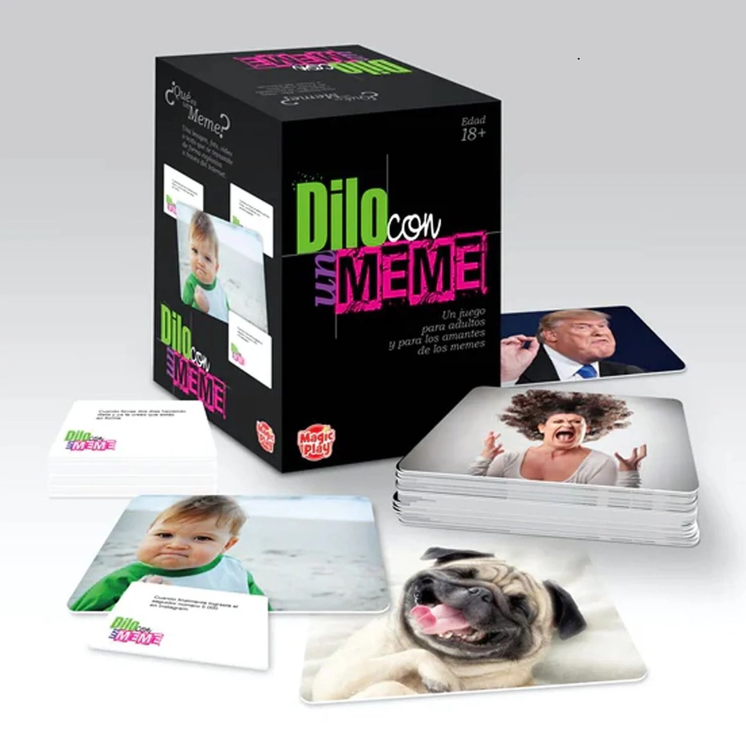 DILO CON UN MEME- JUEGO DE MESA HASBRO 2