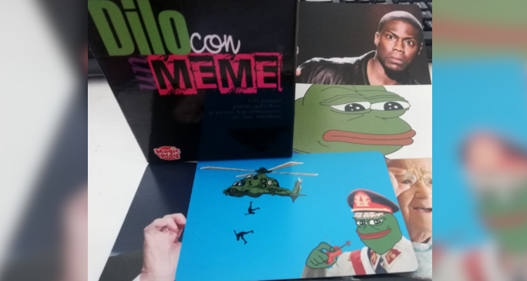 DILO CON UN MEME- JUEGO DE MESA - HASBRO 3