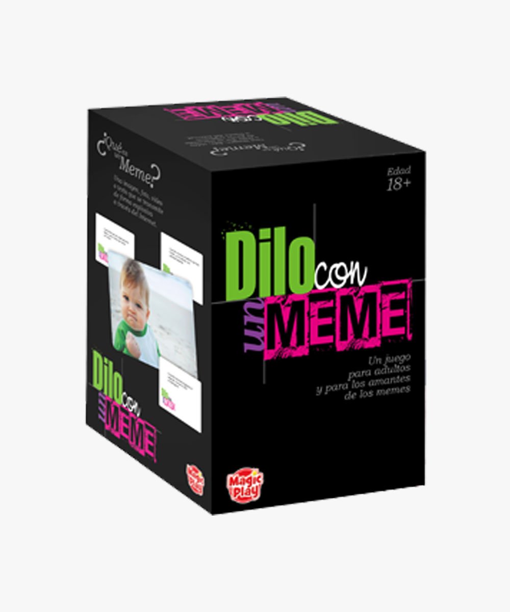 DILO CON UN MEME JUEGO DE MESA HASBRO