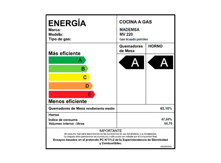 COCINA MADEMSA 4 PLATOS MV 220 4