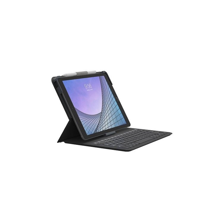 Funda Con Teclado Zagg Para iPad 8 Gen