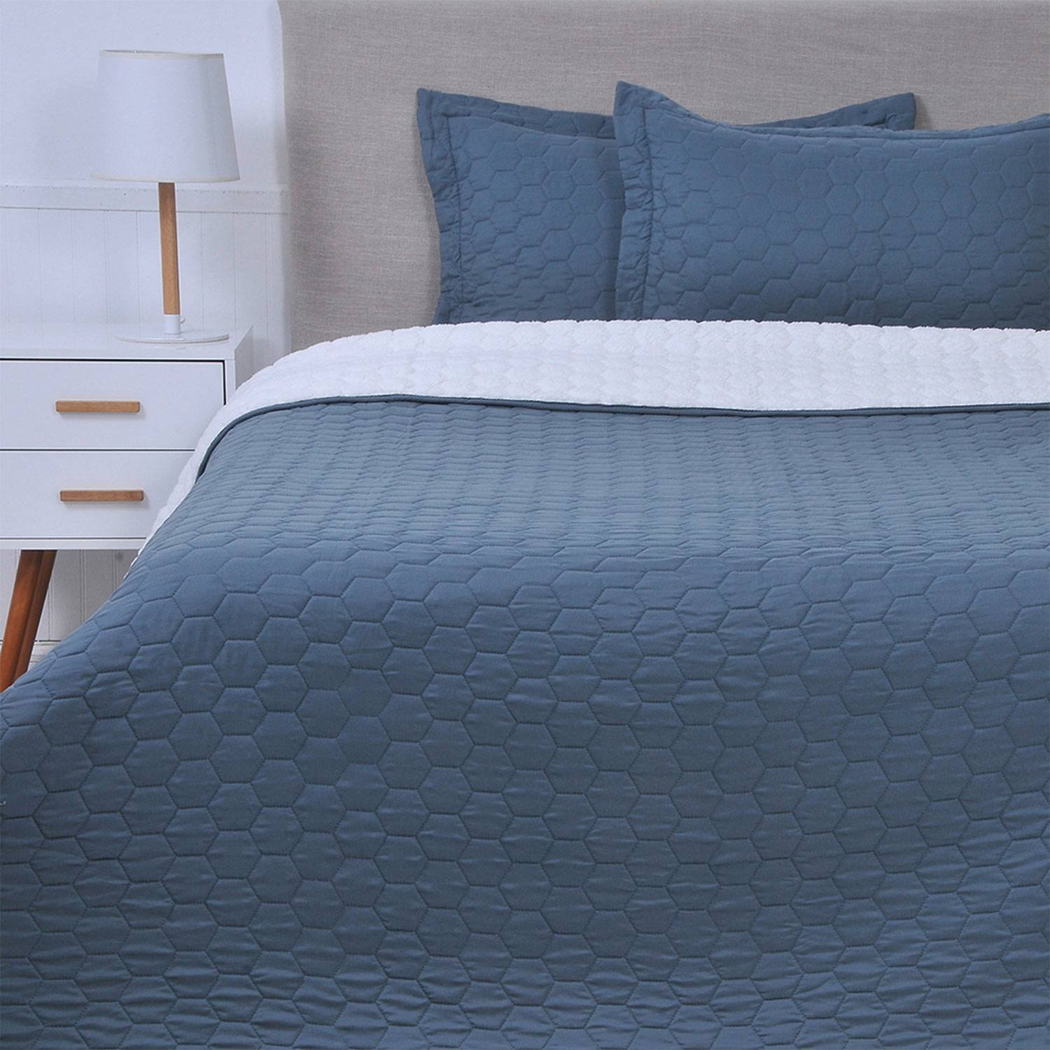 Plumon Quilt Sherpa King Azul Mashini Plumon_Quilt_Sherpa_King_Azul_Mashini