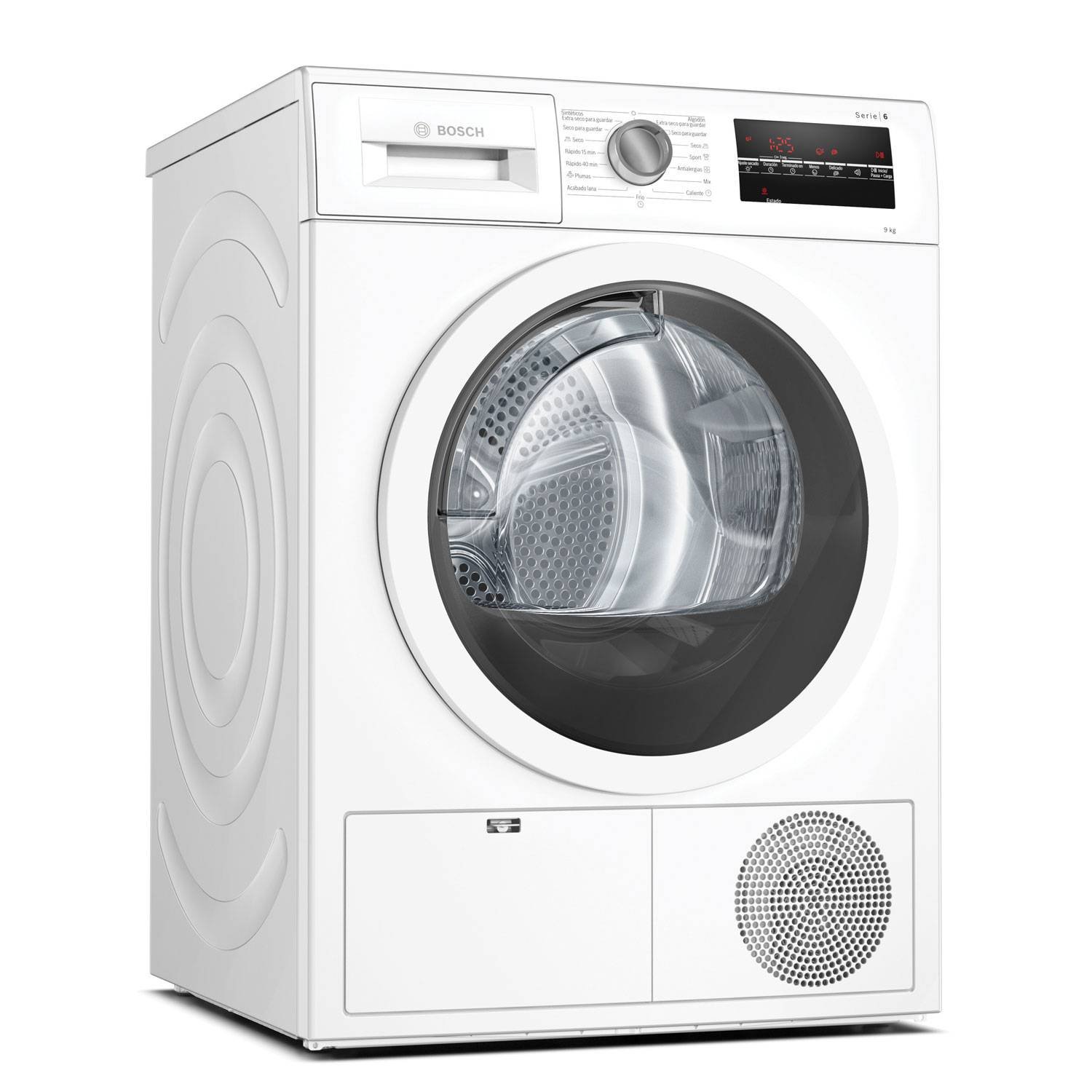 Secadora Condensación 9 Kg Wtg86209Cl Bosch